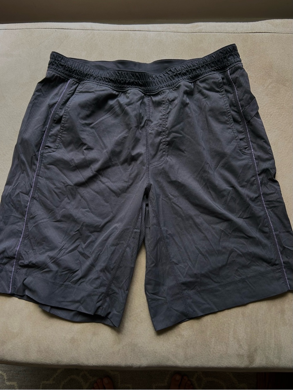 Lululemon Ripstop Athletic Shorts Graphite - Picture 2 of 9